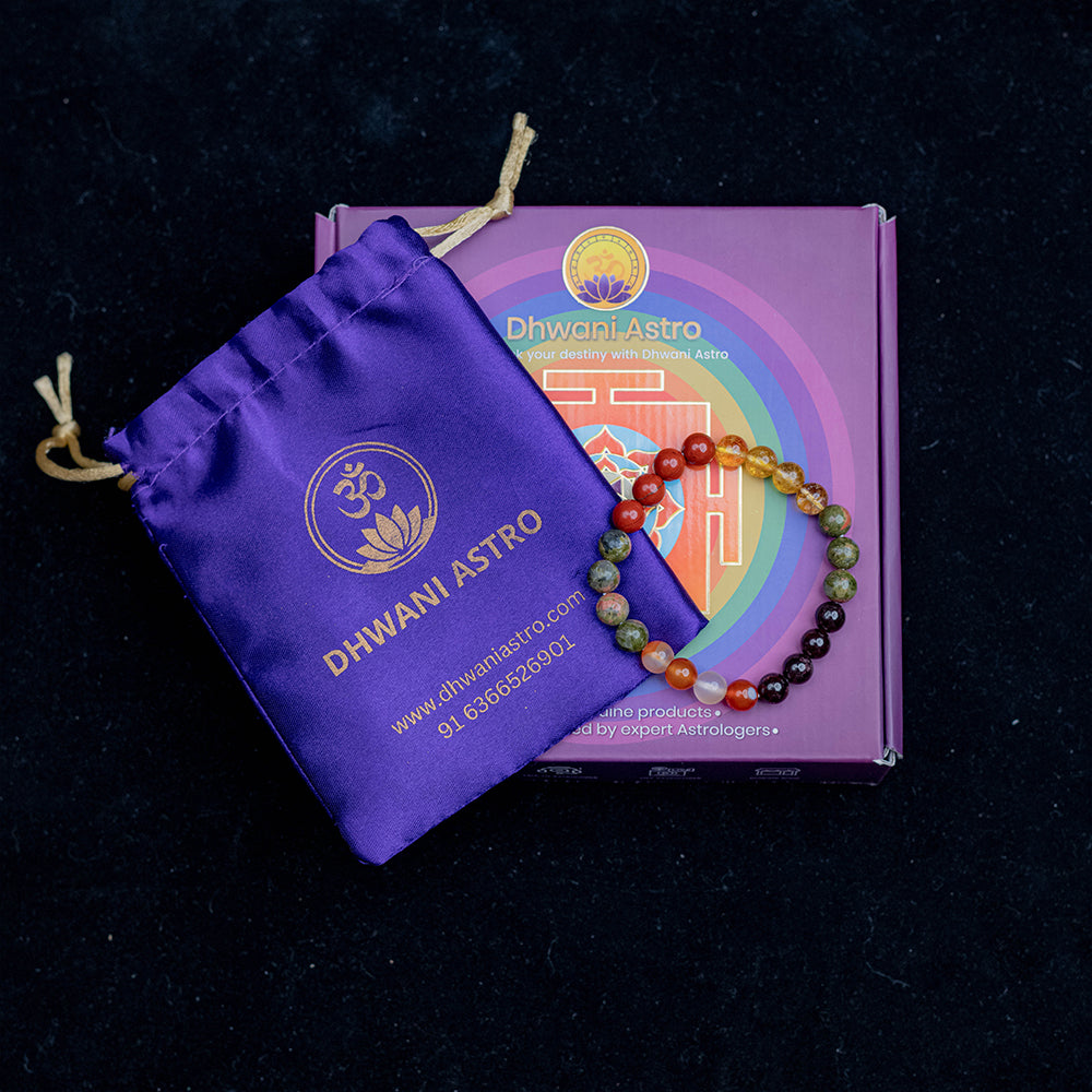 Manglik Dosha Bracelet - Abhimantrit & Certified