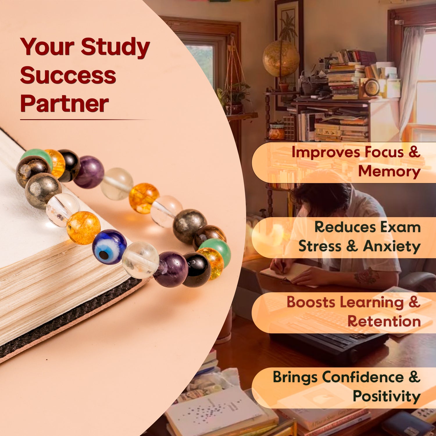 Education Bracelet - Abhimantrit & Certified