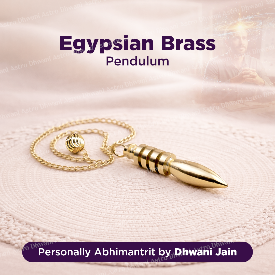 Egyptian Brass Pendulum - Abhimantrit