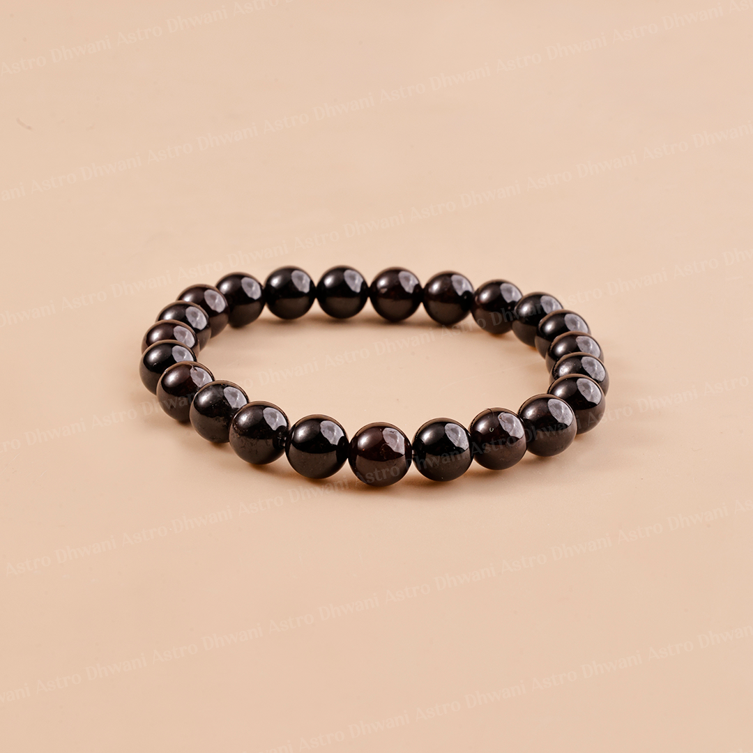 Garnet Bracelet - Abhimantrit & Certified