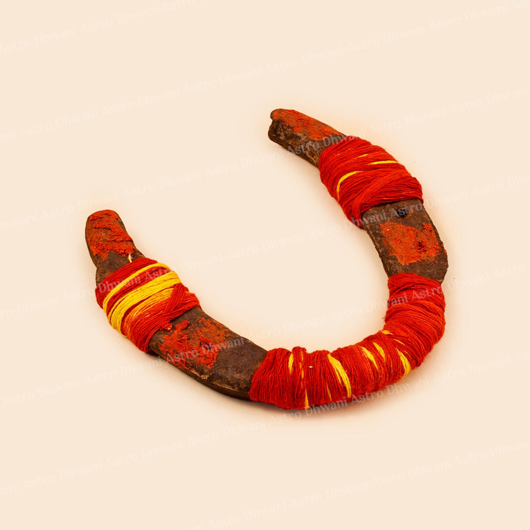 Energized Ghode Ki Naal | Sacred Horseshoe for Good Luck, Wealth & Vastu Protection