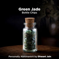 Green Jade Bottle Chips – Luck, Prosperity & Emotional Balance Energy