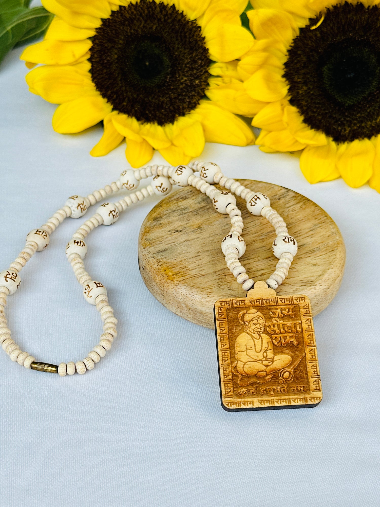 Hanuman Ji Tulsi Kanthi Mala - Abhimantrit
