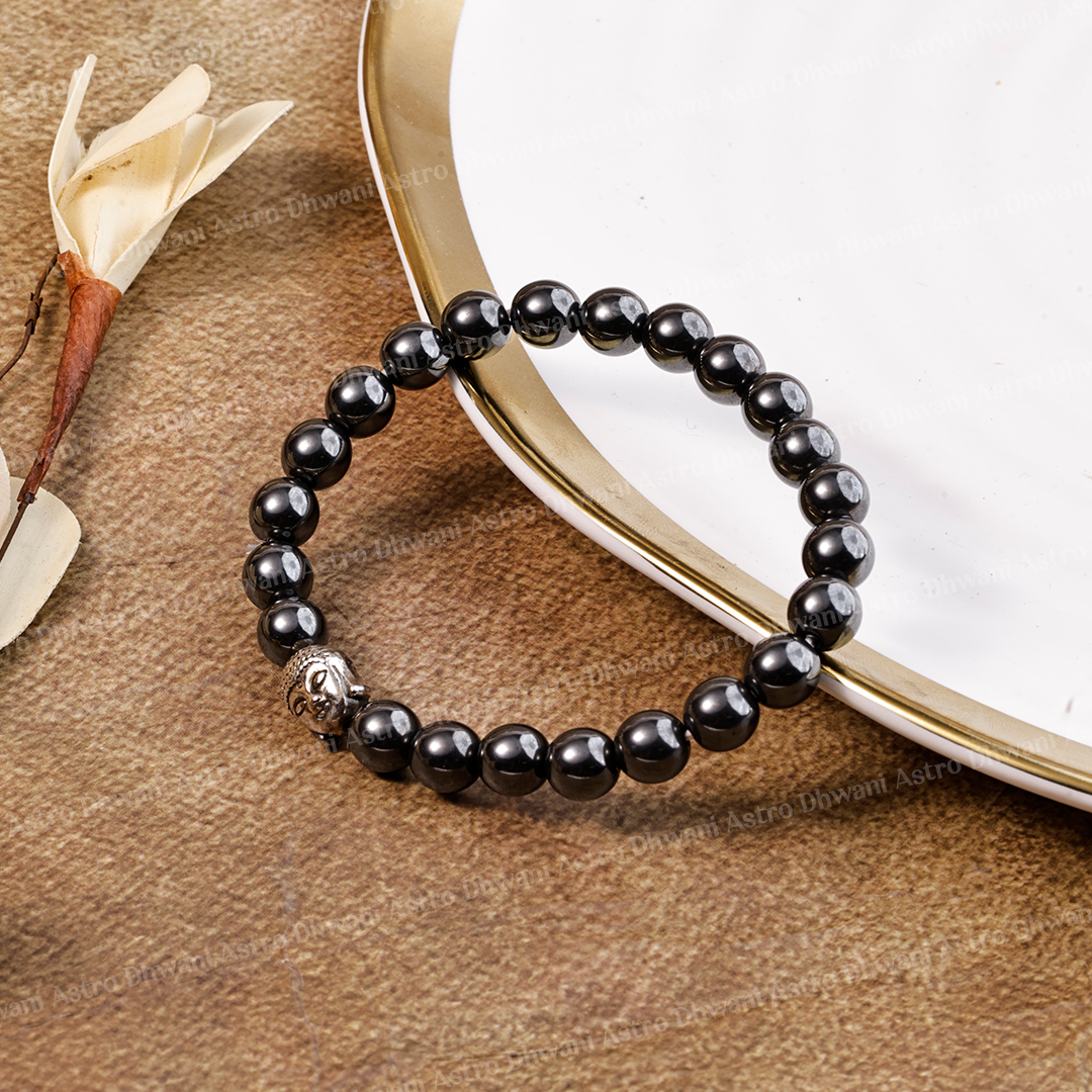 Hematite Bracelet - Abhimantrit & Certified