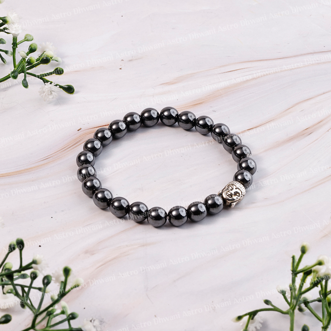 Hematite Bracelet - Abhimantrit & Certified