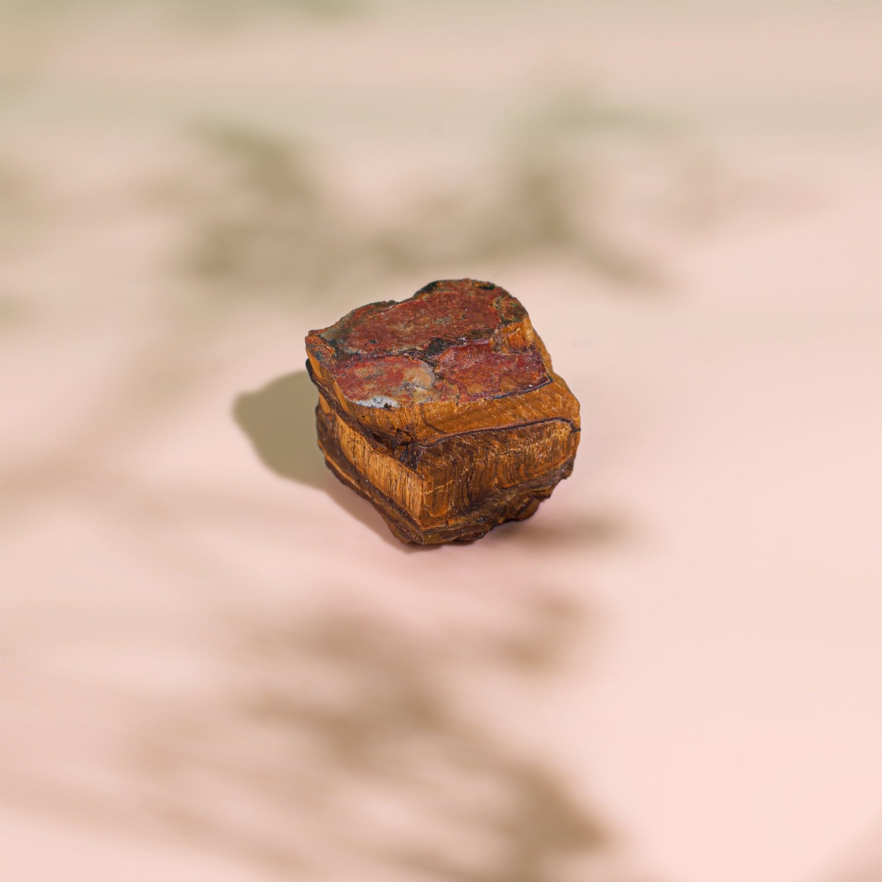 Tiger Eye Rough Stone - Abhimantrit & Certified