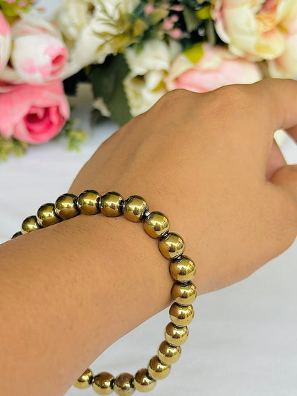 Fame & Fortune Attract Bracelet (Golden Pyrite) - Abhimantrit & Certified