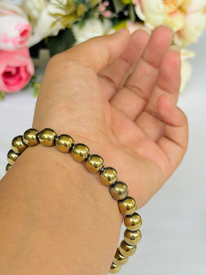 Fame & Fortune Attract Bracelet (Golden Pyrite) - Abhimantrit & Certified