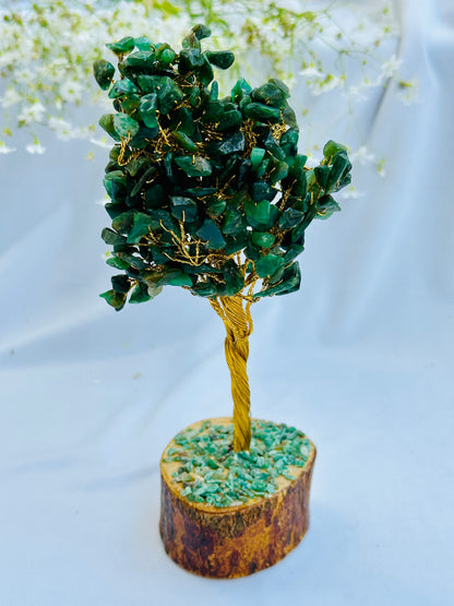 Green Aventurine Tree (20Cm) - Abhimantrit