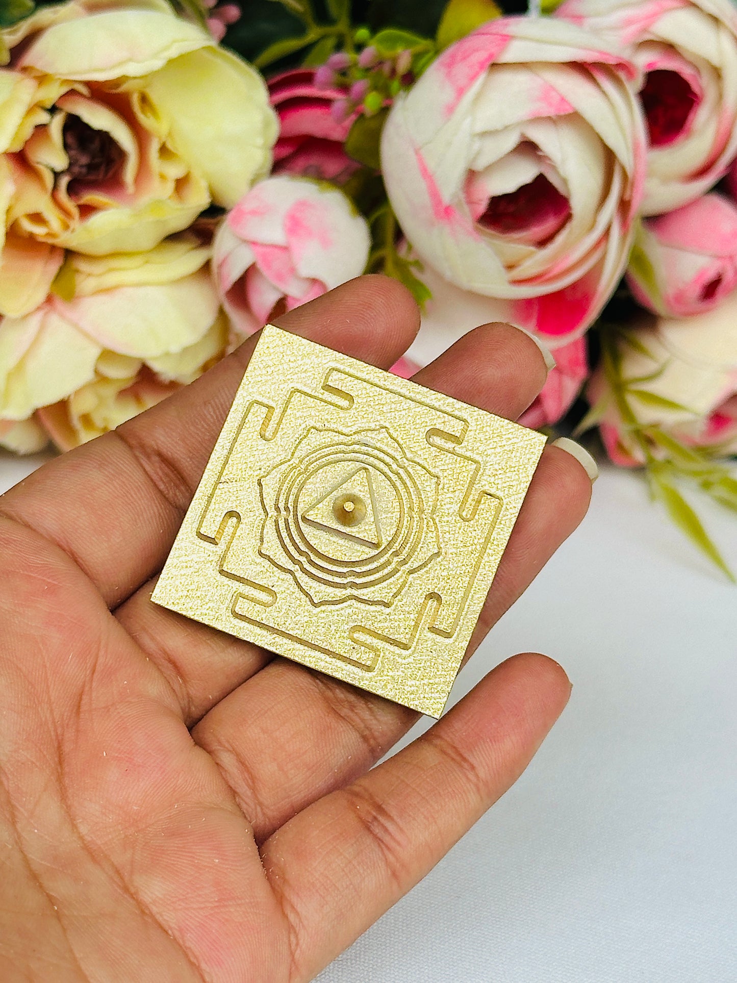 Durga Shakti Yantra (Reduces Rahu's Negative Effects & Black Magic) - Abhimantrit