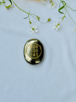 प्राकृतिक पाइराइट ज़िबू सिक्का- अभिमंत्रित