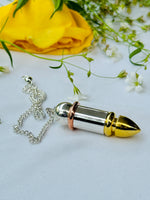 प्राकृतिक धातु डाउनस्विंग पेंडुलम-अभिमंत्रित