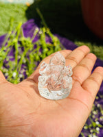 Natural Stone Clear Quartz Ganesh