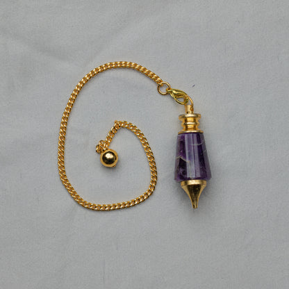 Amethyst Pendulum - Abhimantrit