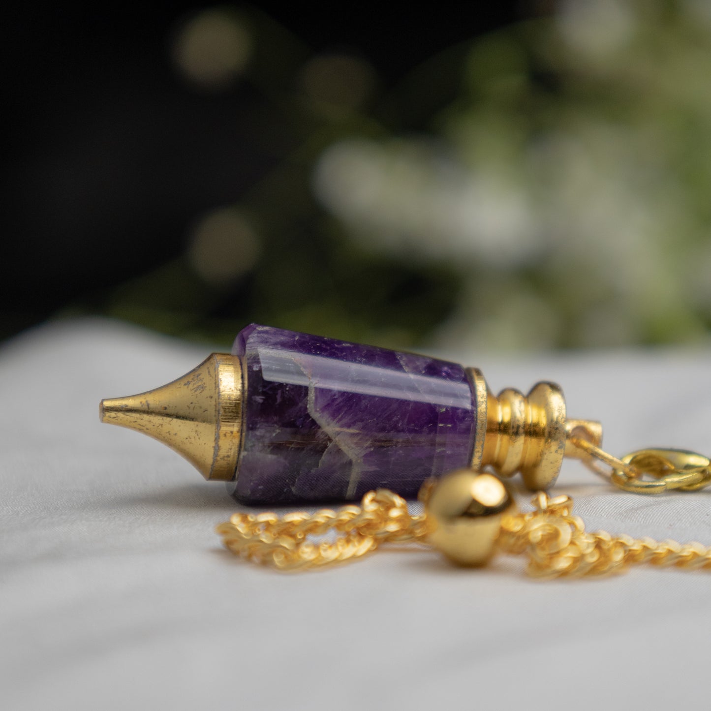 Amethyst Pendulum - Abhimantrit