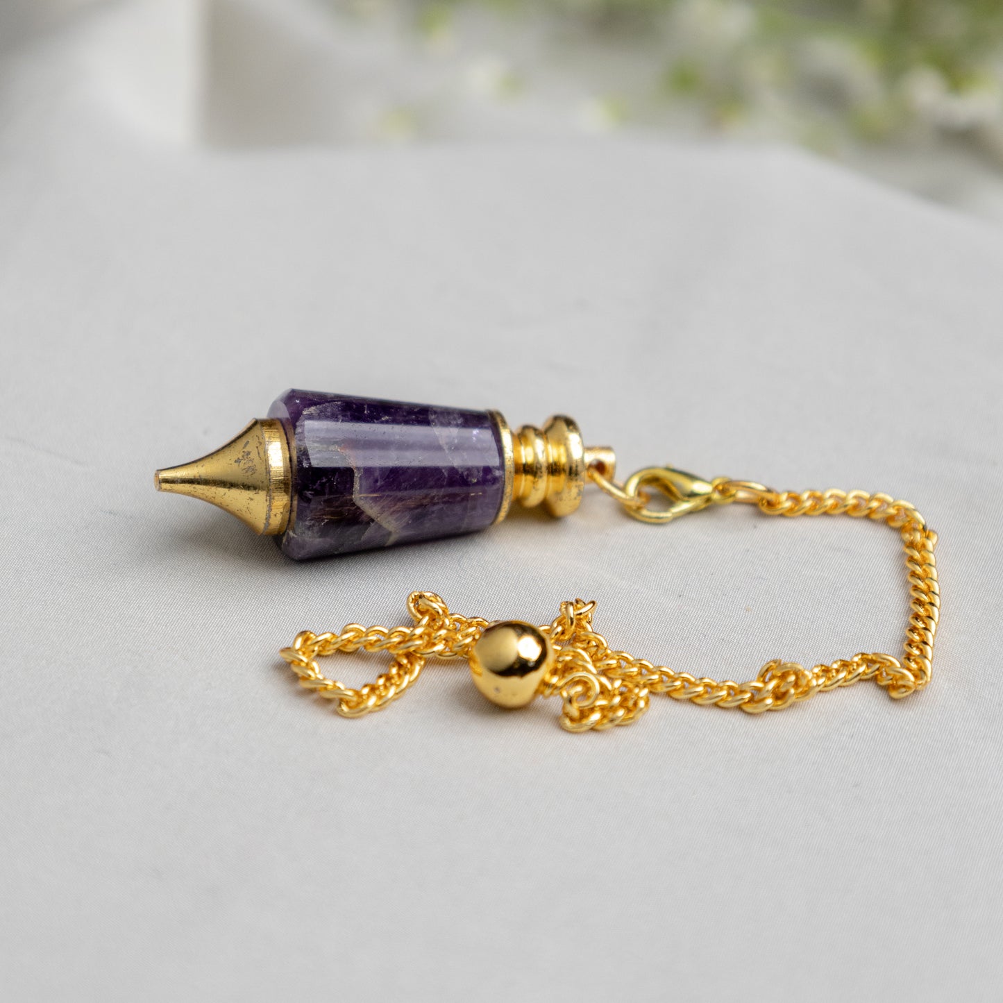 Amethyst Pendulum - Abhimantrit