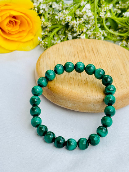 Malachites Bracelet - Abhimantrit & Certified