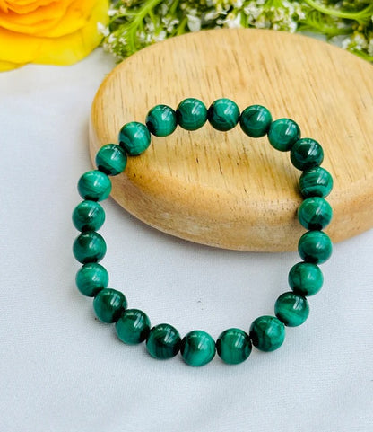 Malachites Bracelet - Abhimantrit & Certified