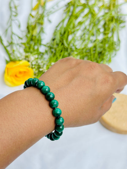 Malachites Bracelet - Abhimantrit & Certified