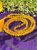 Yellow Citrine Jap Mala