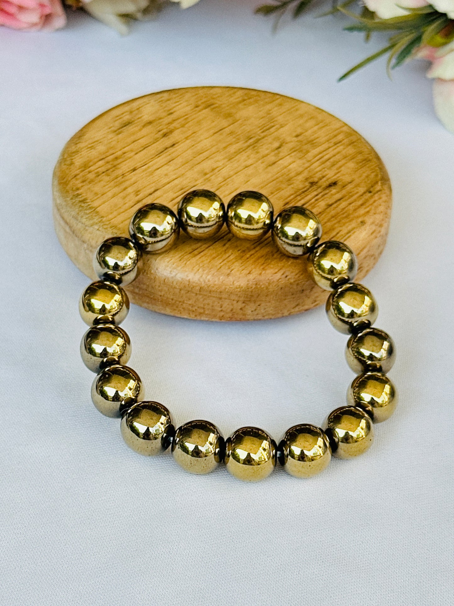 Fame & Fortune Attract Bracelet (Golden Pyrite) - Abhimantrit & Certified