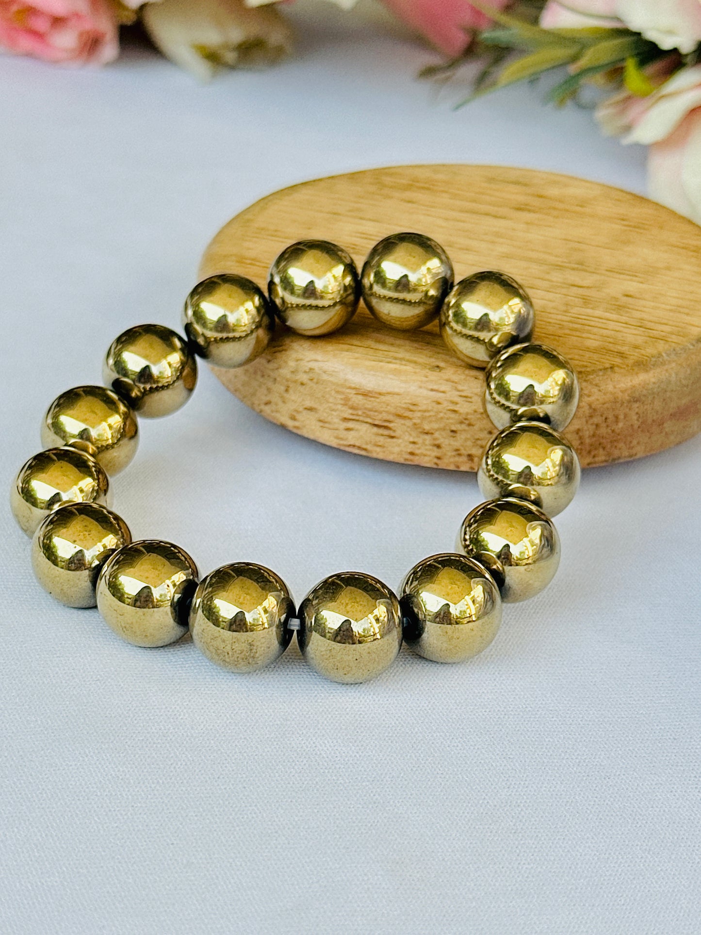 Fame & Fortune Attract Bracelet (Golden Pyrite) - Abhimantrit & Certified