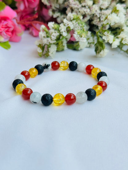 Powerful PCOD-PCOS Healing Bracelet - Abhimantrit & Certified