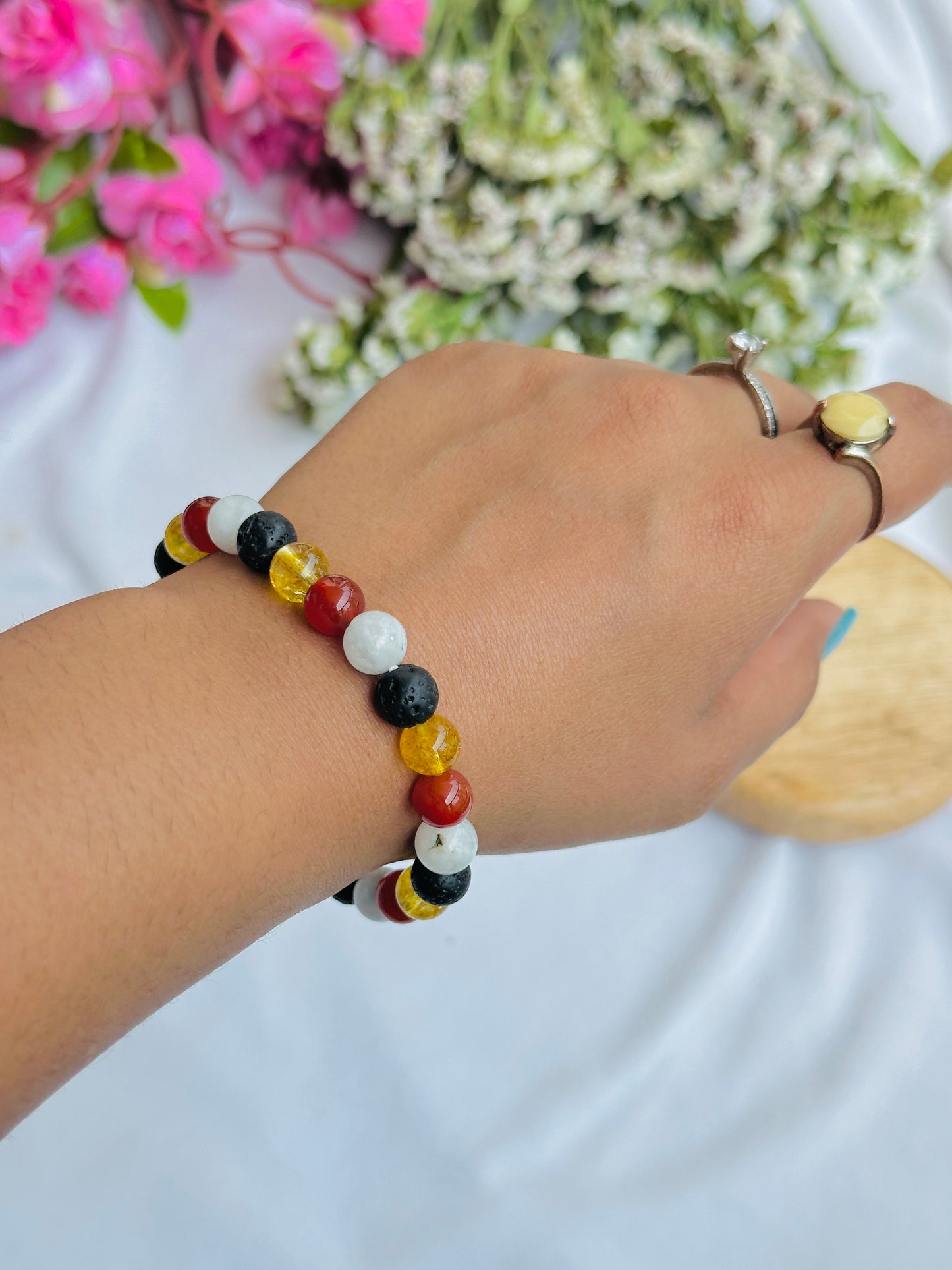 Powerful PCOD-PCOS Healing Bracelet - Abhimantrit & Certified