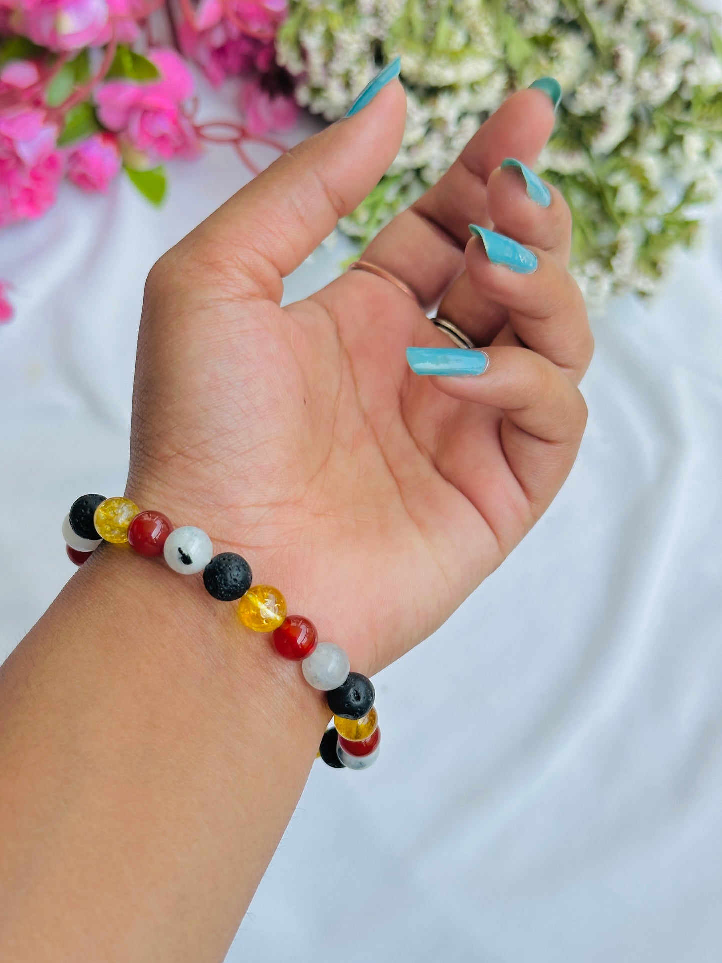 Powerful PCOD-PCOS Healing Bracelet - Abhimantrit & Certified