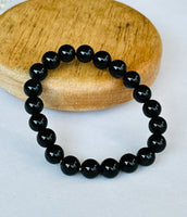 Black Obsidian Bracelet : Remove Psychic Smog from Your Aura