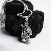 Silver Lord Ram with Dhanush Pendant