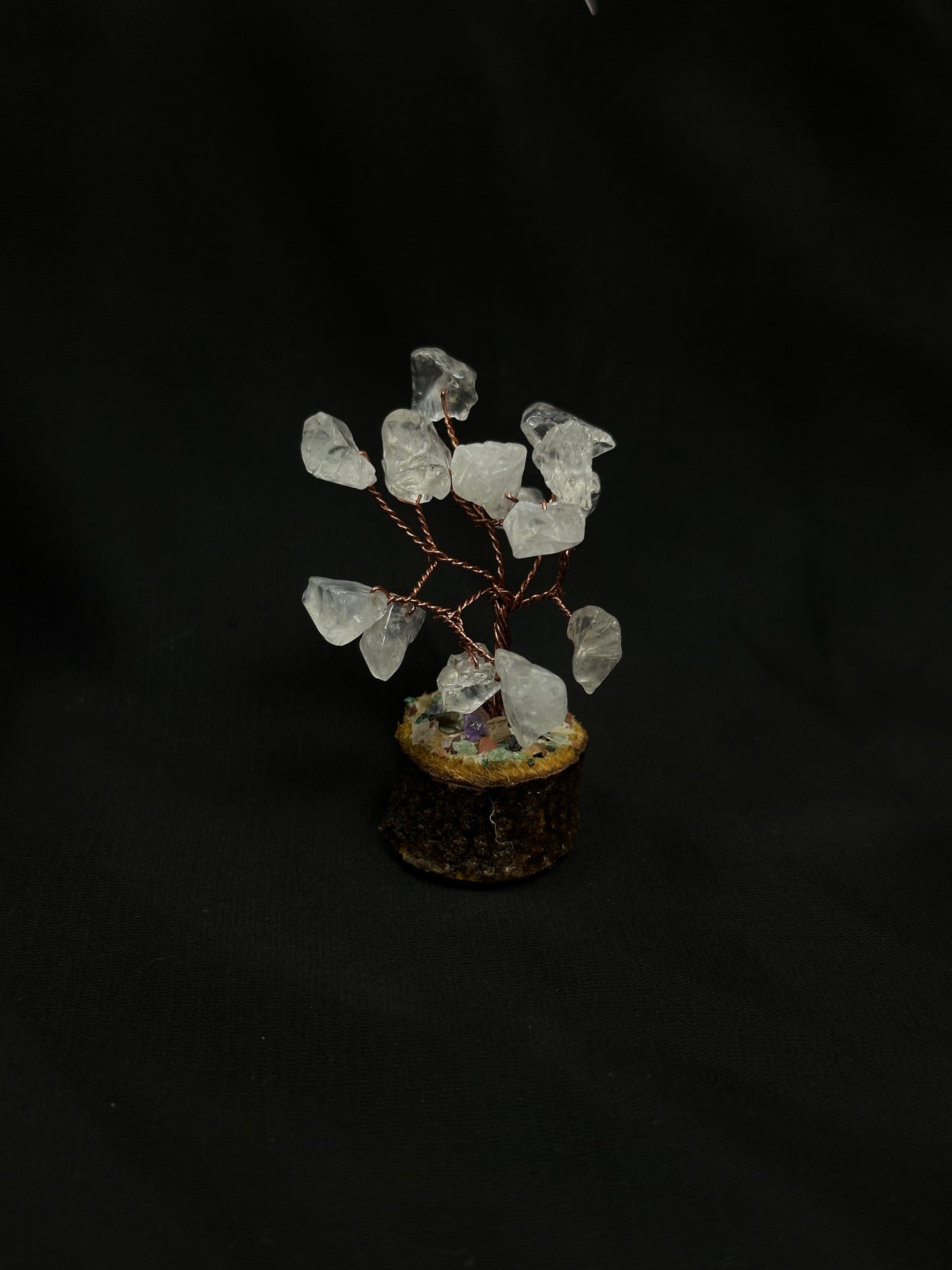 White Agate Mini Tree (5cm) - Abhimantrit