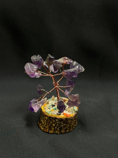 Amethyst Mini Tree (5cm) - Abhimantrit