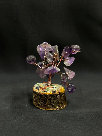 Amethyst Mini Tree (5cm) - Abhimantrit