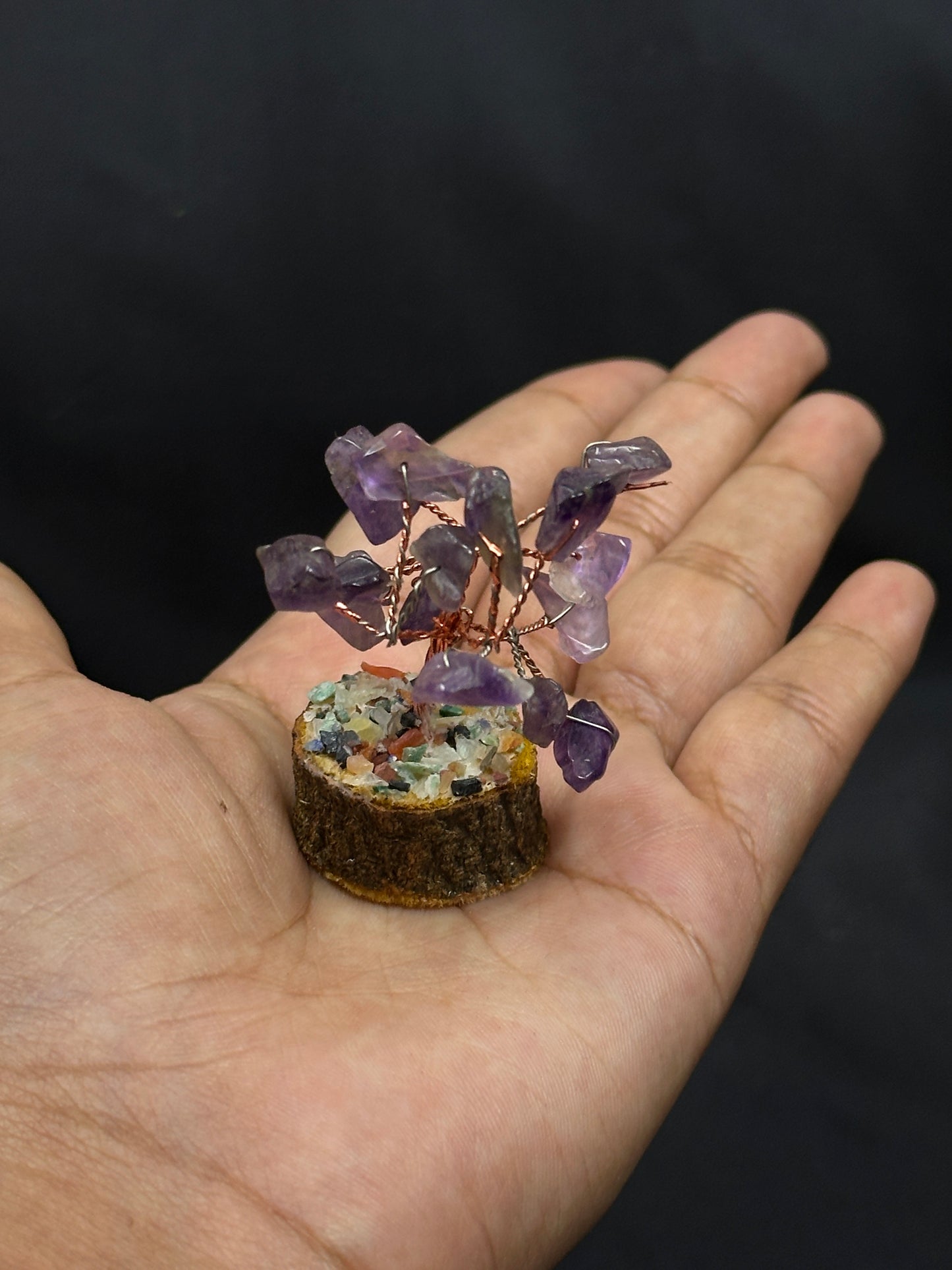 Amethyst Mini Tree (5cm) - Abhimantrit