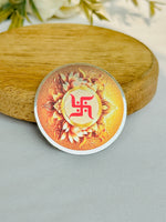 Swastik Sticker (Pack of 10pcs) - Size- 1.5*1.5 Inch