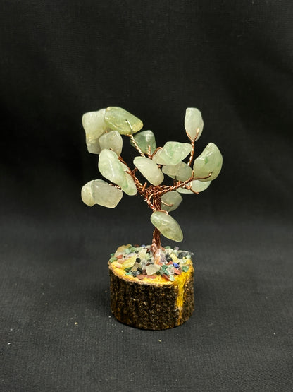 Green Aventurine Mini Tree (5cm) - Abhimantrit
