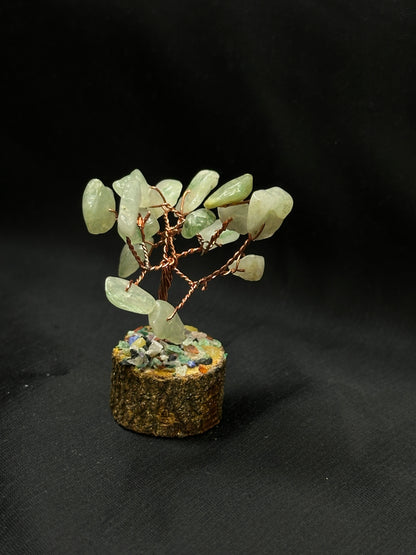 Green Aventurine Mini Tree (5cm) - Abhimantrit