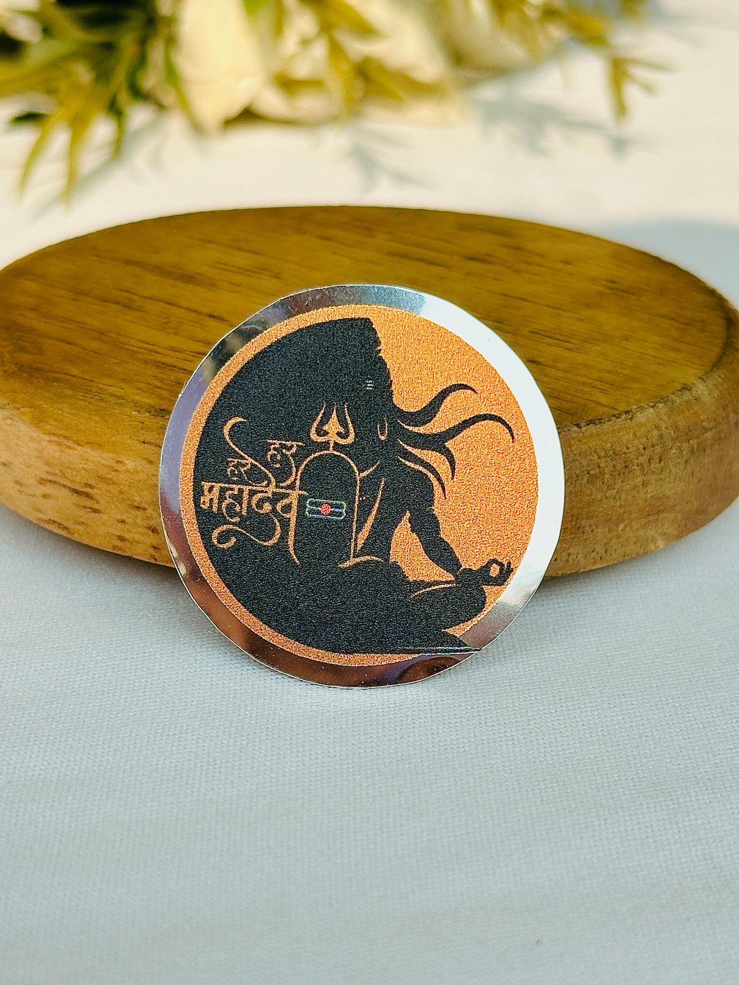 Har Har Mahadev Sticker (Pack of 10pcs)