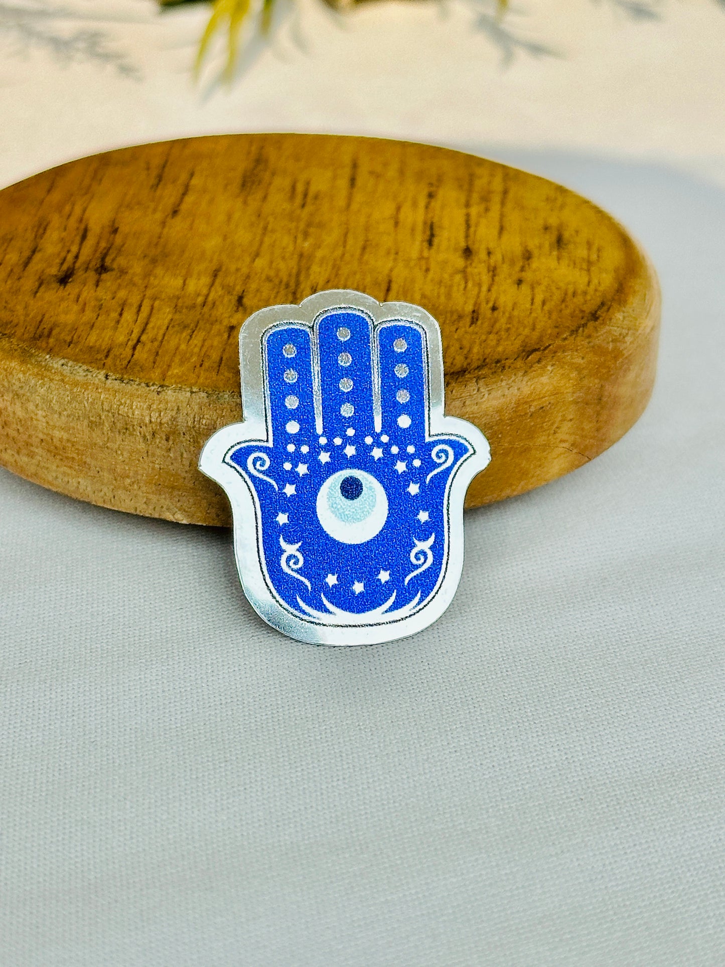 Hamsa Hand Evil Eye Sticker (Pack of 10pcs)