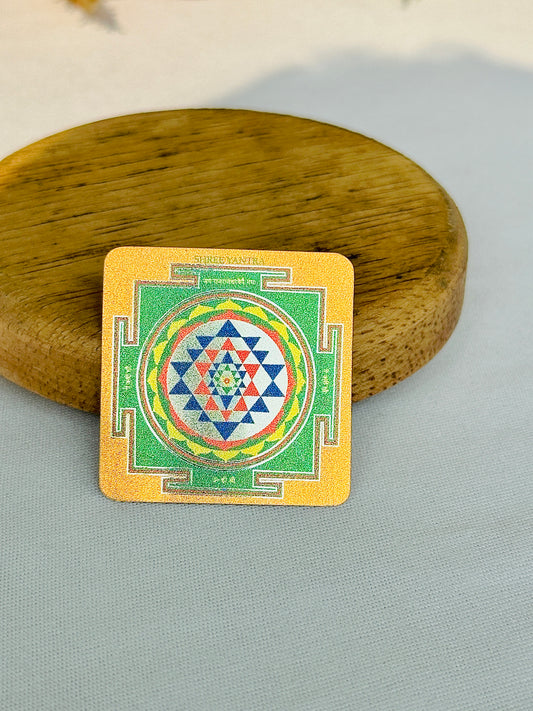 Shri Yantra Sticker (Pack of 10pcs)