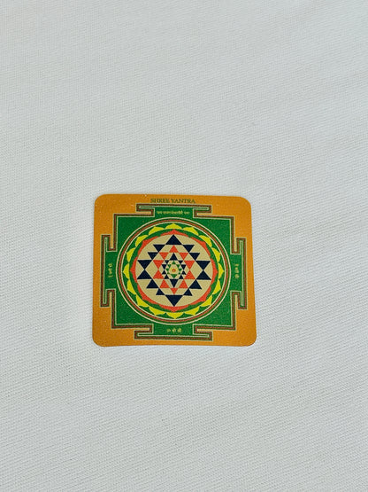 Shri Yantra Sticker (Pack of 10pcs)