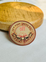 Shree Sticker (Pack of 10pcs) - Size- 1.5*1.5 Inch