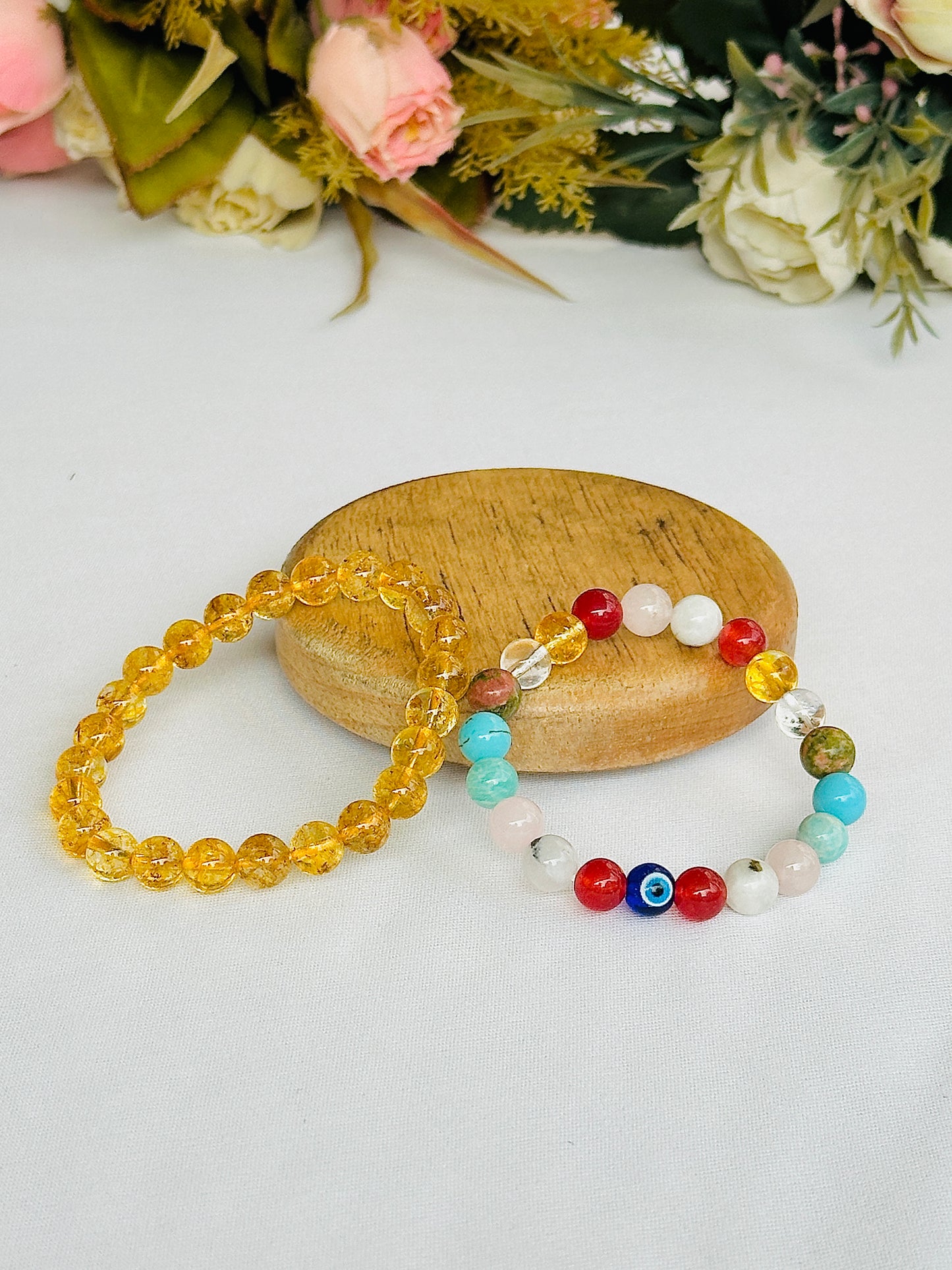 Chunnu Munnu ki Kilakri (Powerful Conceive - Protection (Pregnancy) & Yellow Citrine Bracelet) - Abhimantrit & Certified