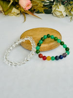 Key to Success: Clear Quartz and Academic & Career Success Bracelet