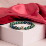 Azurite bracelet