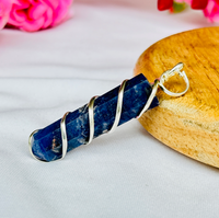 Sodalite Wrapping Pen Pendant