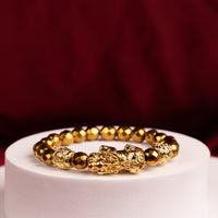 Pixu With Golden Pyrite Bracelet
