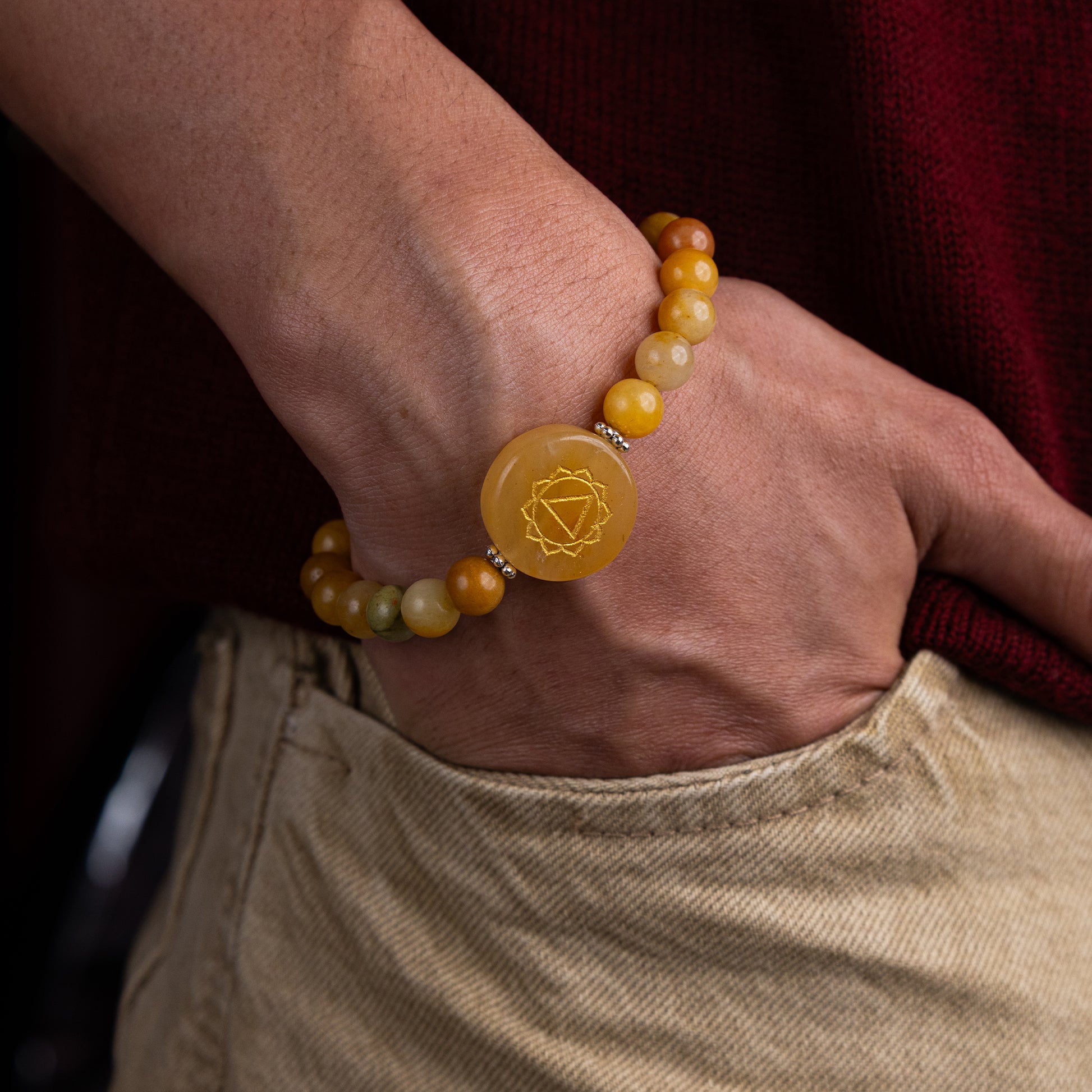 Yellow Aventurine Crystal Bracelet 