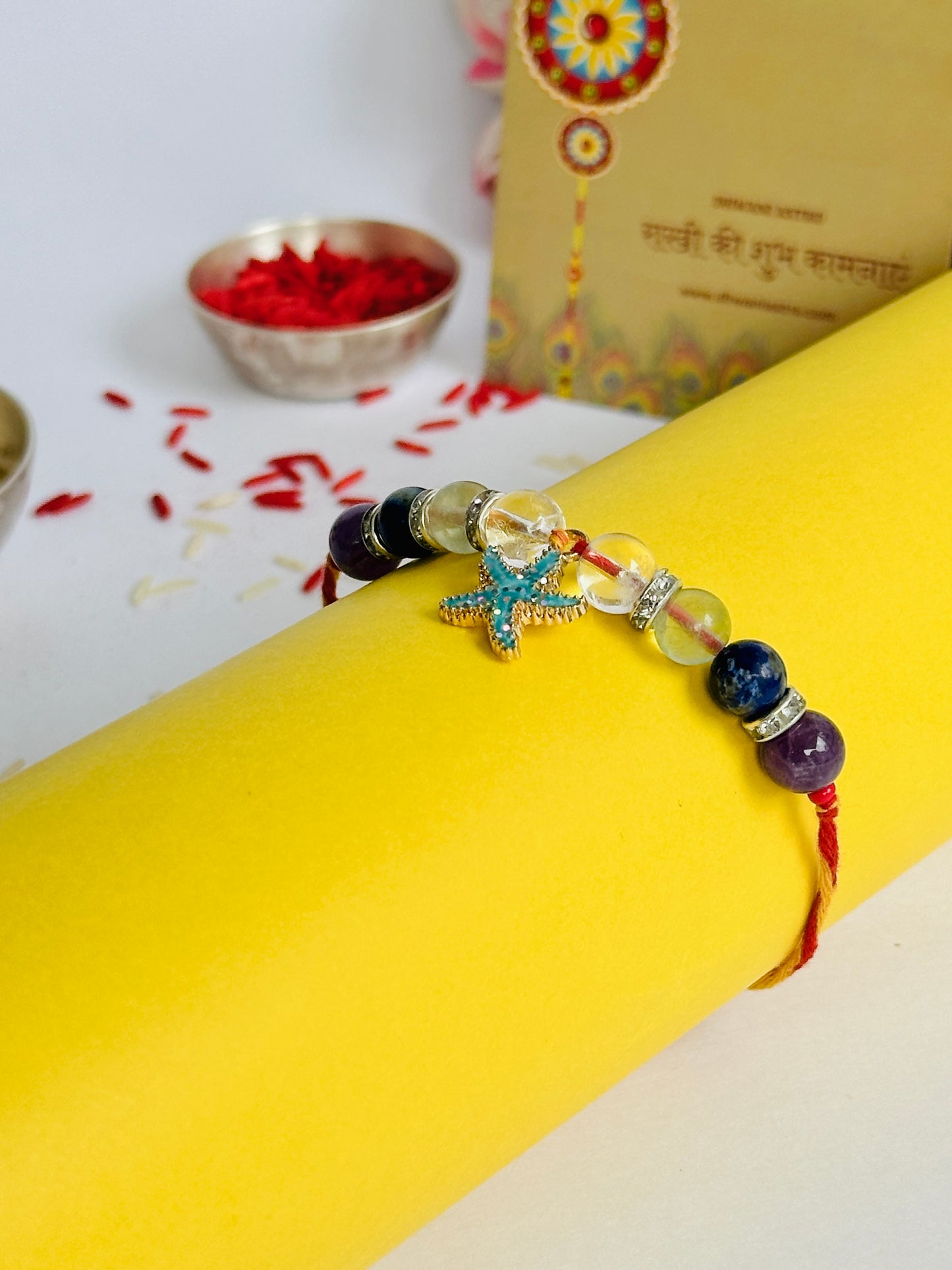 Memory Power Enhancer Rakhi For Sister (Students/Kids) - Abhimantrit